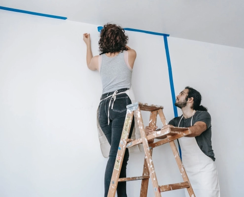 How to properly paint a room tips from a handyman in your local Brisbane area.